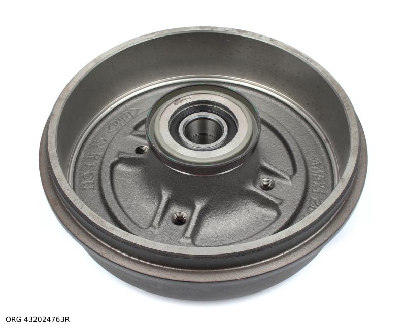 Tambour de frein arrière d'origine Renault Clio Modus 203 mm 432024763R - vue 3