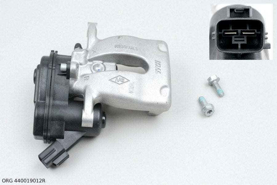 Étrier de frein électrique arrière droit d'origine Renault Mégane III Scénic III 440019012R - vue principale