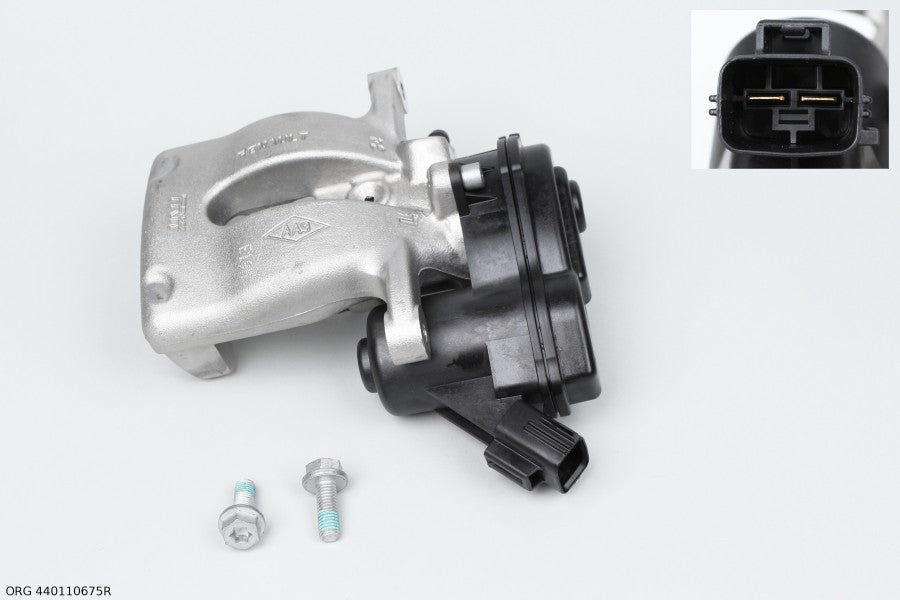 Étrier de frein électrique arrière gauche d'origine Renault Mégane III Scénic III 440110675R - vue principale