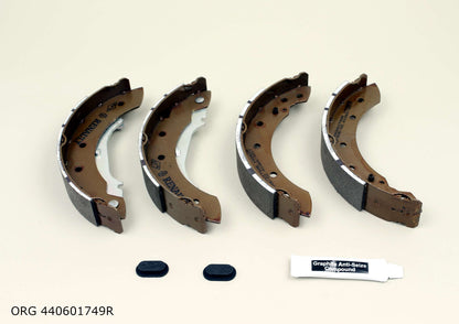 Mâchoires de frein arrière d'origine Renault Clio Peugeot 206 203 mm 440601749R - vue principale