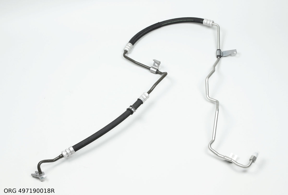 Conduite de direction assistée d’origine Renault Renault Laguna III 2.0 dCi, pompe vers crémaillère 497190018R - vue 2