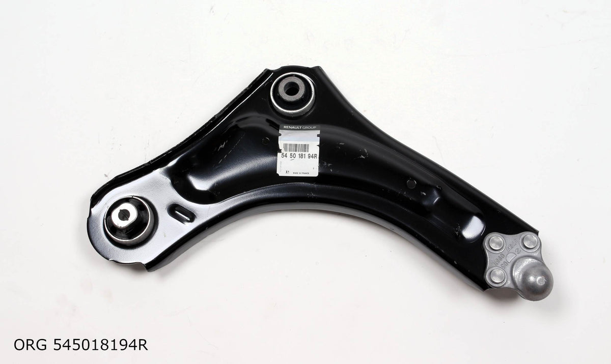 Bras de suspension avant gauche 58 mm d’origine Renault Renault Mégane III et Scénic III à partir de 2008 545018194R - vue 1