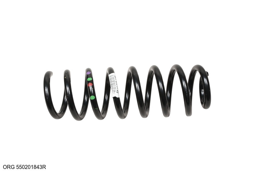 Ressort hélicoïdal de suspension arrière d’origine Renault Renault Scénic IV à partir de 2016 550201843R - vue 2