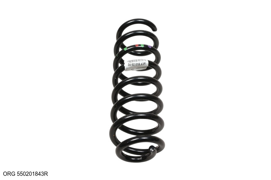 Ressort hélicoïdal de suspension arrière d’origine Renault Renault Scénic IV à partir de 2016 550201843R - vue 1