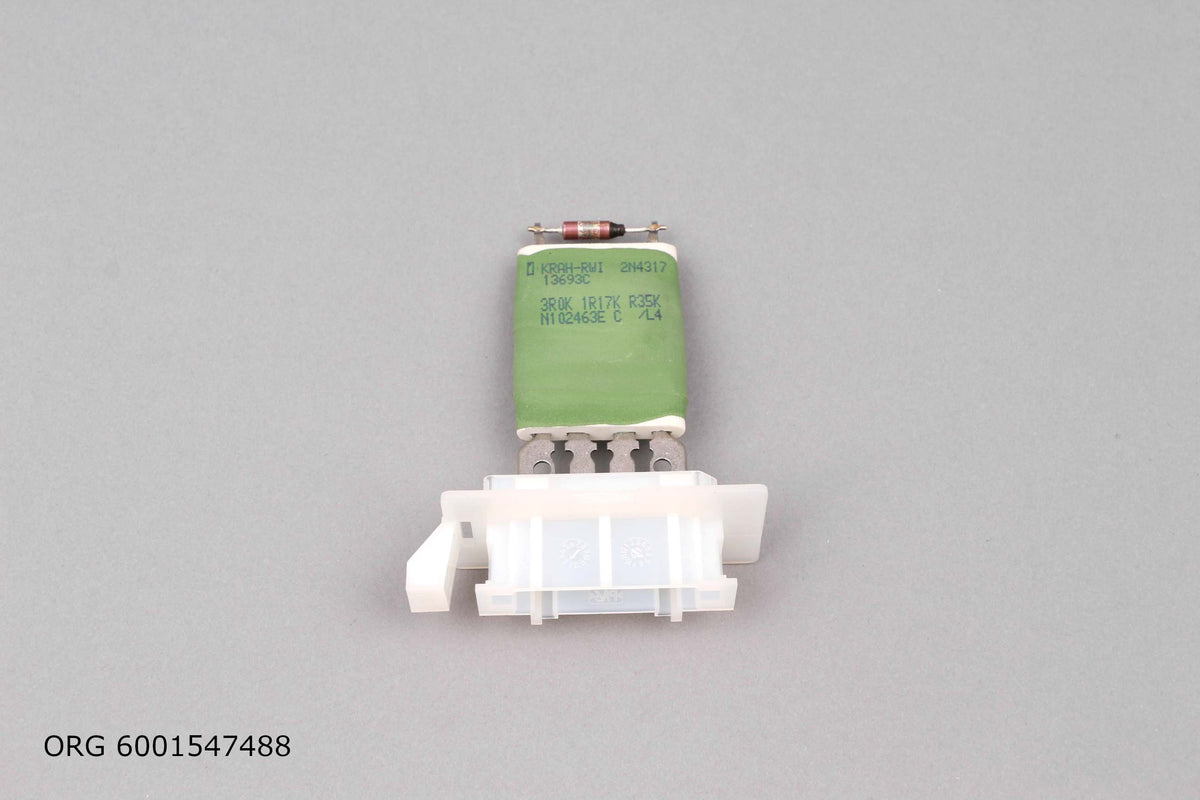 Résistance de pulseur d'air d’origine Dacia Dacia Duster, Dacia Logan 6001547488 - vue 1