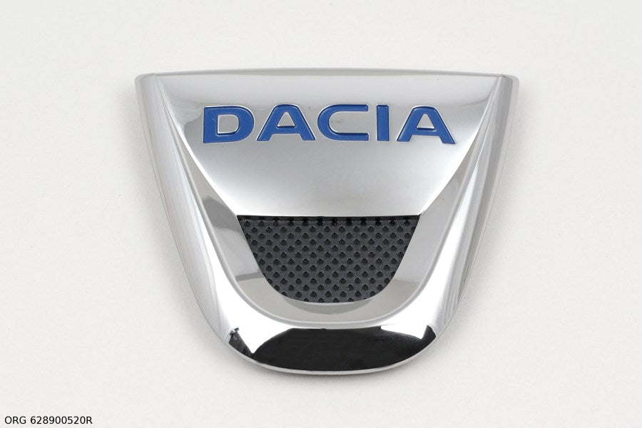 Grand logo de calandre d’origine Dacia Dacia Duster I, Logan I et Sandero I 628900520R - vue 1