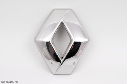 Logo de calandre avant d’origine Renault Renault Mégane III phase 2 et Dacia Logan II 628909470R - vue 1