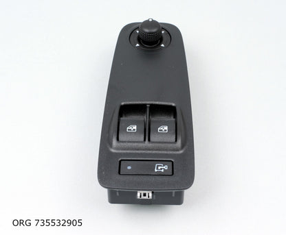 Commande de lève-vitre et verrouillage gauche d’origine PSA Peugeot Boxer à partir de 2012 735532905 - vue 1
