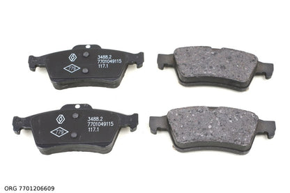Jeu de plaquettes de frein d’origine Renault Renault Laguna à partir de 2001 7701206609 - vue 2