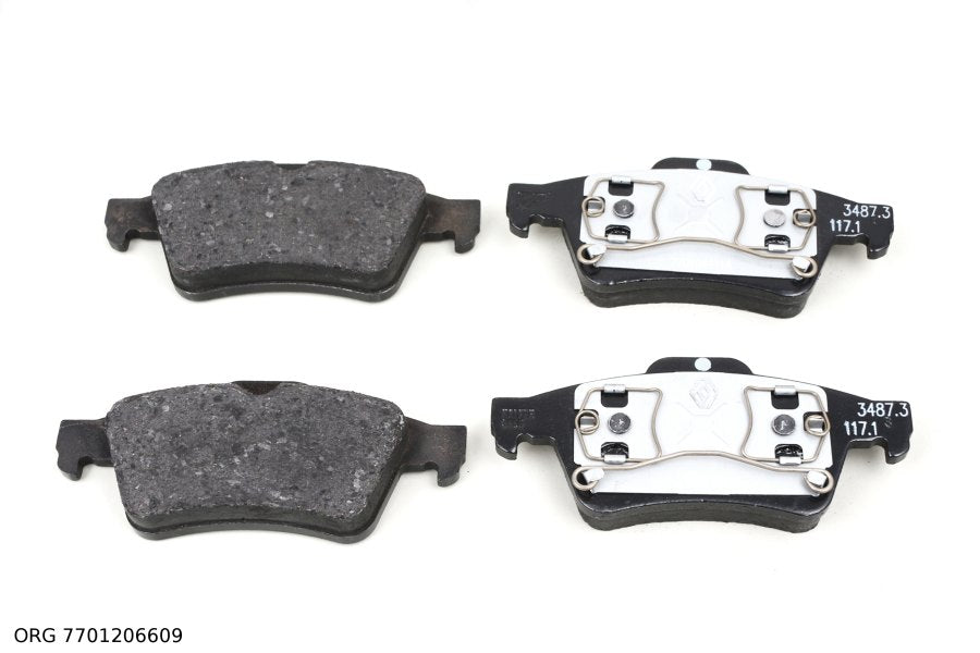 Jeu de plaquettes de frein d’origine Renault Renault Laguna à partir de 2001 7701206609 - vue 1