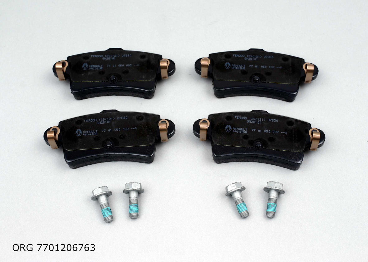 Jeu de plaquettes de frein d’origine Renault Renault Master à partir de 2001 7701206763 - vue 1