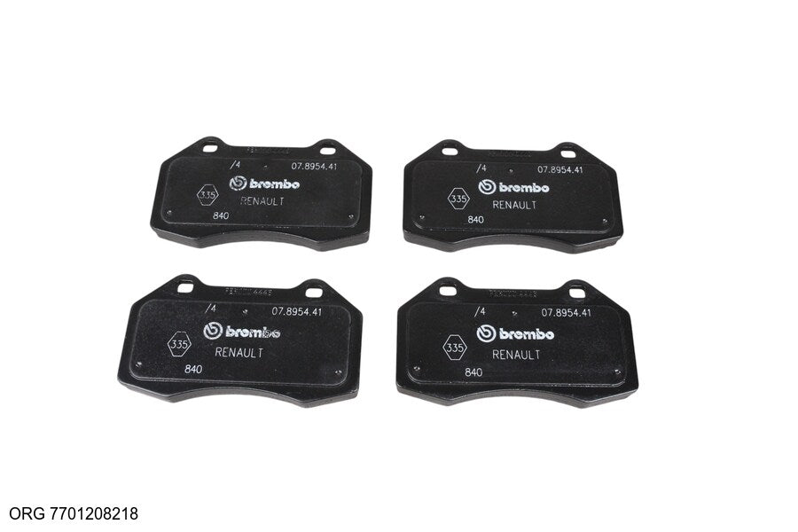 Jeu de plaquettes de frein d’origine Renault Renault Clio à partir de 2005 7701208218 - vue 1