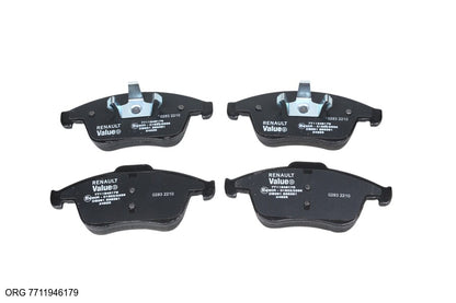 Jeu de plaquettes de frein d’origine Renault Renault Laguna à partir de 2007 7711946179 - vue 1
