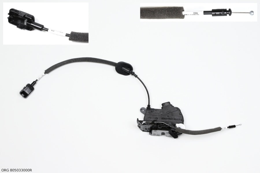 Serrure de porte avant gauche, connecteur 4 broches d’origine Renault Renault Clio IV à partir de 2012 805033000R - vue 1