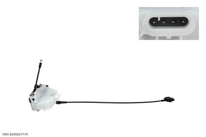 Boîtier de serrure de porte d’origine Renault Renault Mégane à partir de 2002 8200027779 - vue 1