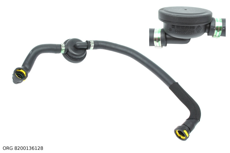 Conduite d'huile moteur d’origine Renault véhicules Renault/Dacia 1.9DCI 8200136128 - vue 2