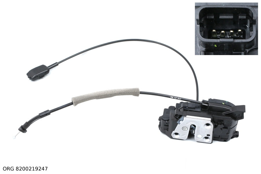 Boîtier de serrure de porte d’origine Renault véhicules Renault/Dacia à partir de 2004 8200219247 - vue 1