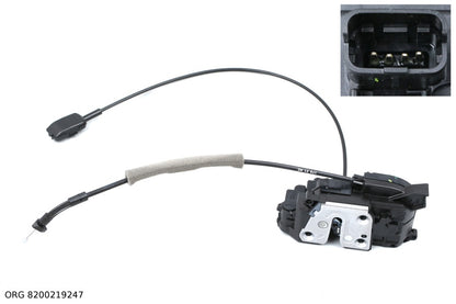 Boîtier de serrure de porte d’origine Renault véhicules Renault/Dacia à partir de 2004 8200219247 - vue 1