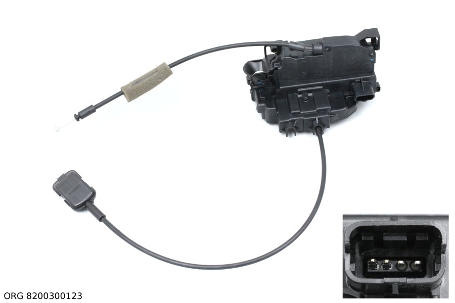 Boîtier de serrure de porte d’origine Renault Renault Clio à partir de 2005 8200300123 - vue 1