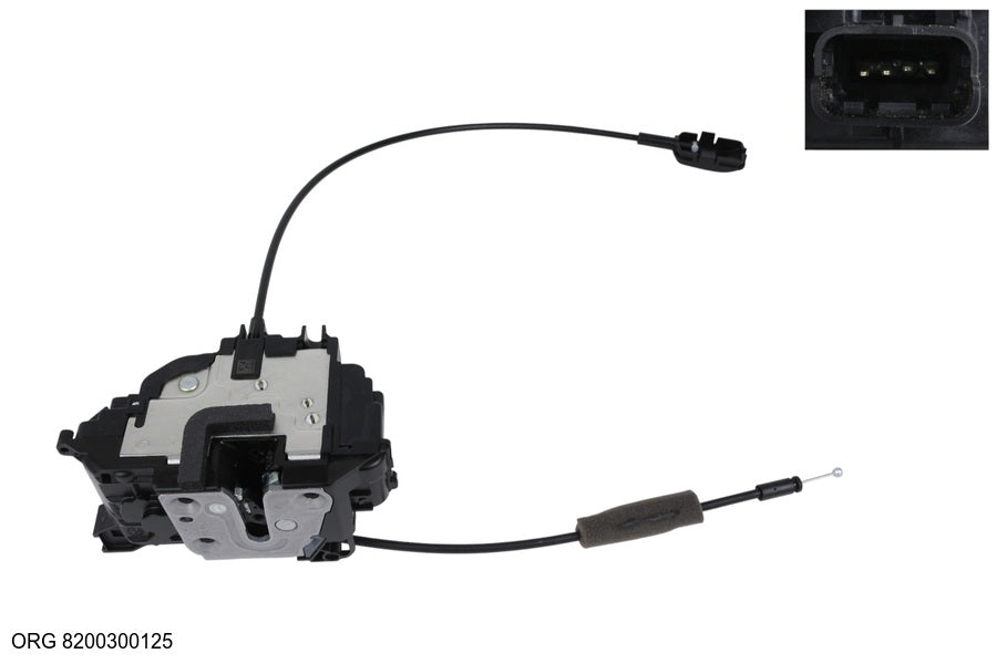 Boîtier de serrure de porte d’origine Renault Renault Clio à partir de 2005 8200300125 - vue 1
