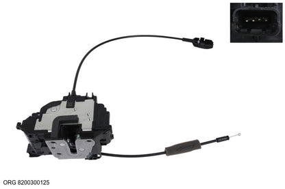 Boîtier de serrure de porte d’origine Renault Renault Clio à partir de 2005 8200300125 - vue 1