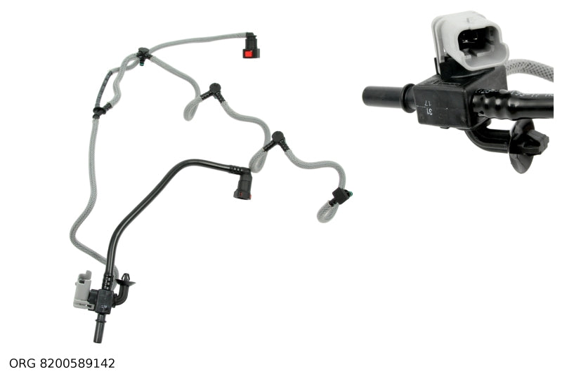 Conduite de retour de carburant d’origine Renault véhicules Renault/Dacia 2.2DCI 8200589142 - vue 1