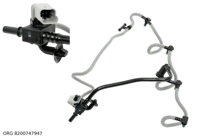 Conduite de retour de carburant d’origine Renault véhicules Renault/Dacia 2.5DCI 8200747947 - vue 1