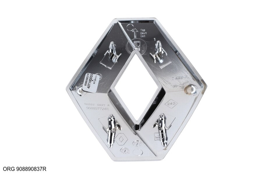 Emblème arrière Renault d’origine Renault Renault Clio IV et Captur I 908890837R - vue 3