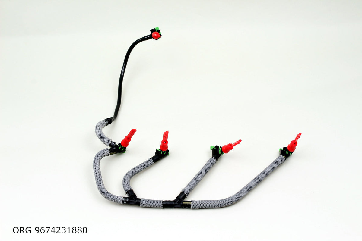 Conduite de retour de carburant d’origine PSA véhicules Citroën/Peugeot/Fiat 9674231880 - vue 2