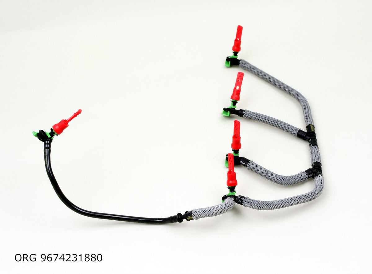 Conduite de retour de carburant d’origine PSA véhicules Citroën/Peugeot/Fiat 9674231880 - vue 3