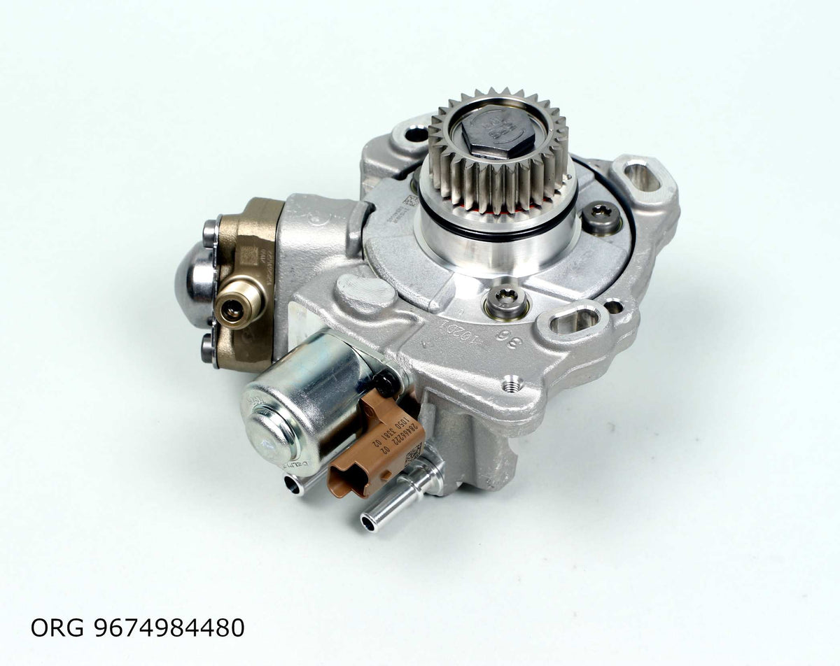 Pompe à carburant haute pression d’origine PSA véhicules Citroën/Peugeot/Fiat 9674984480 - vue 2