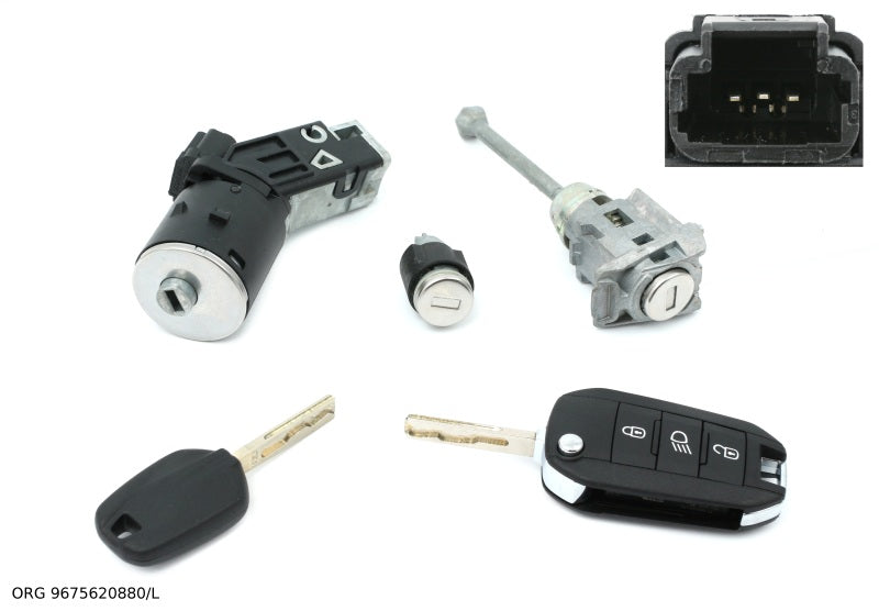Contacteur d'allumage d’origine PSA Peugeot 308, Peugeot 208, Peugeot Partner à partir de 2018 9675620880/L - vue 1
