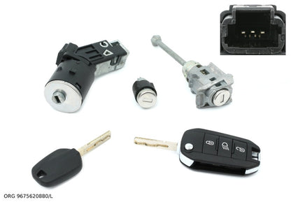Contacteur d'allumage d’origine PSA Peugeot 308, Peugeot 208, Peugeot Partner à partir de 2018 9675620880/L - vue 1