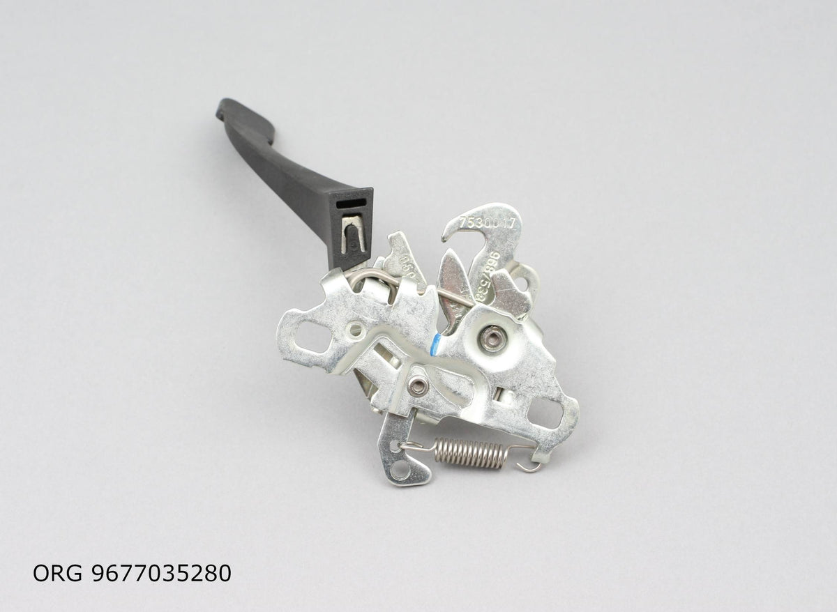 Serrure de capot d’origine PSA véhicules Citroën/Peugeot/Fiat 9677035280 - vue 3