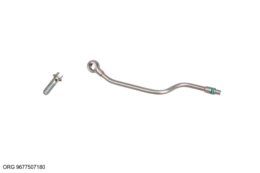 Conduite de lubrification de turbocompresseur d’origine PSA véhicules Citroën/Peugeot/Fiat 2.2HDI à partir de 2012 9677507180 - vue 1
