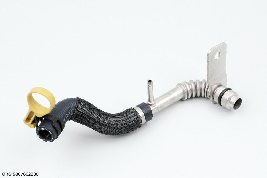 Conduite de lubrification de turbocompresseur d’origine PSA véhicules Citroën/Peugeot/Fiat 9807662280 - vue 1