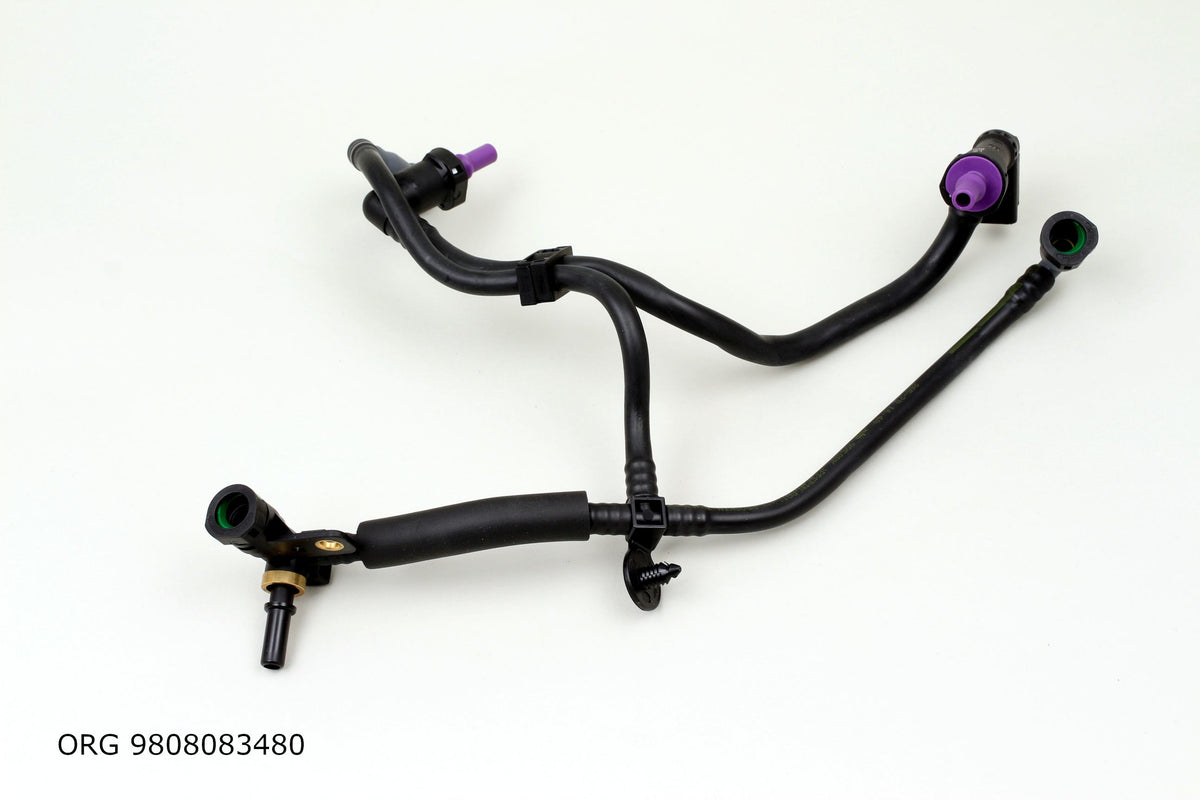 Conduite de carburant d’origine PSA véhicules Citroën/Peugeot/Fiat 1.6HDI 9808083480 - vue 1
