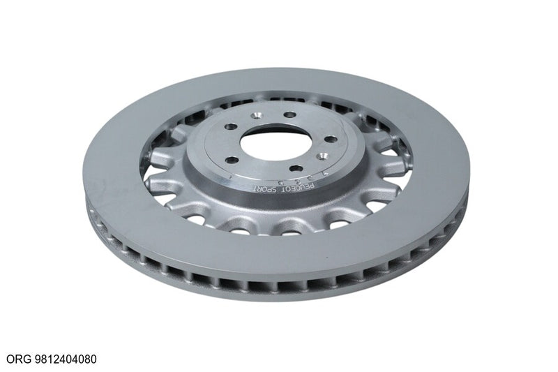 Disque de frein d’origine PSA – OEM 9812404080 – vue 2