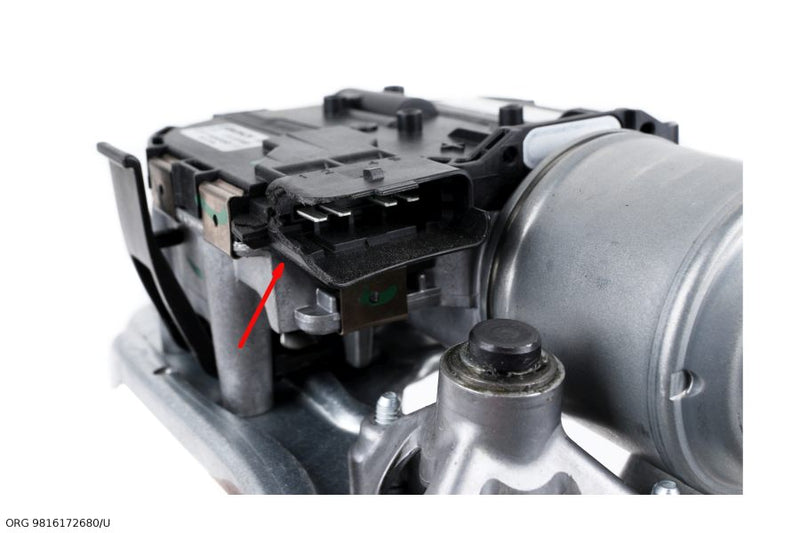 Moteur d’essuie-glace d’origine PSA Peugeot 508 avant droit 16- – OEM 9816172680/U – vue 3