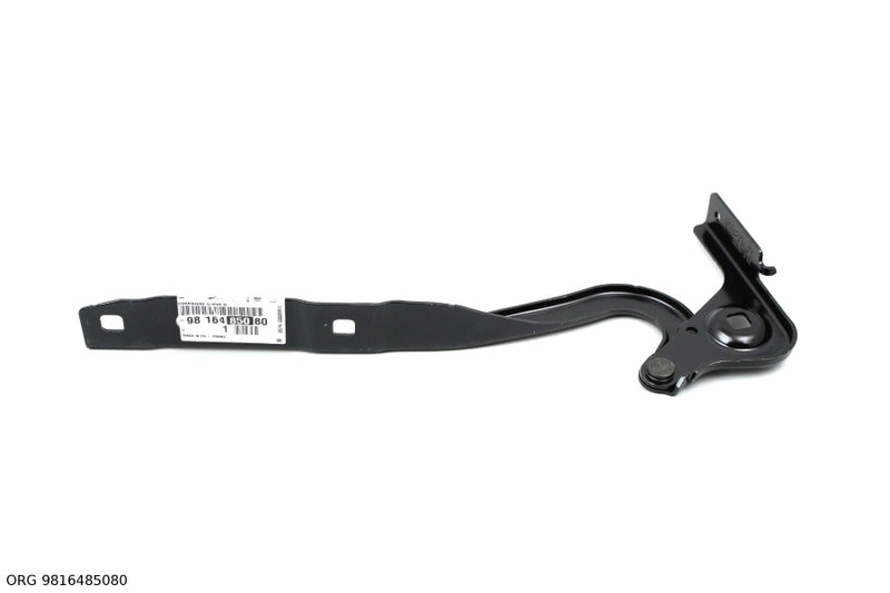 Charnière de capot d’origine PSA Citroën Berlingo/Partner 18- gauche – OEM 9816485080 – vue 1