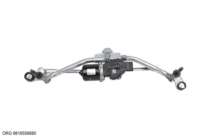 Mécanisme d’essuie-glace d’origine PSA Citroën Berlingo/Partner 18- avant +SIL – OEM 9816558880 – vue 1