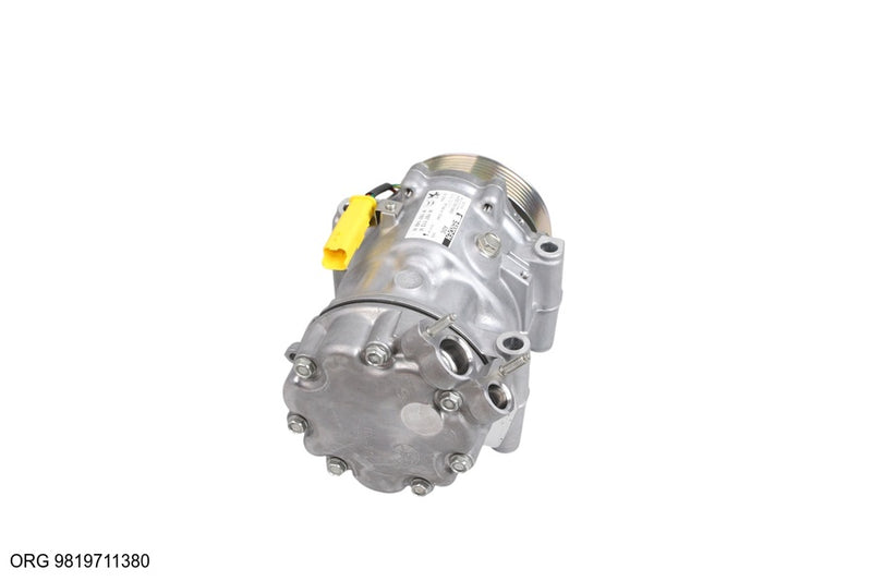 Compresseur de climatisation d’origine PSA Citroën/Peugeot 2.0-2.2BlueHDi BOXER – OEM 9819711380 – vue 3