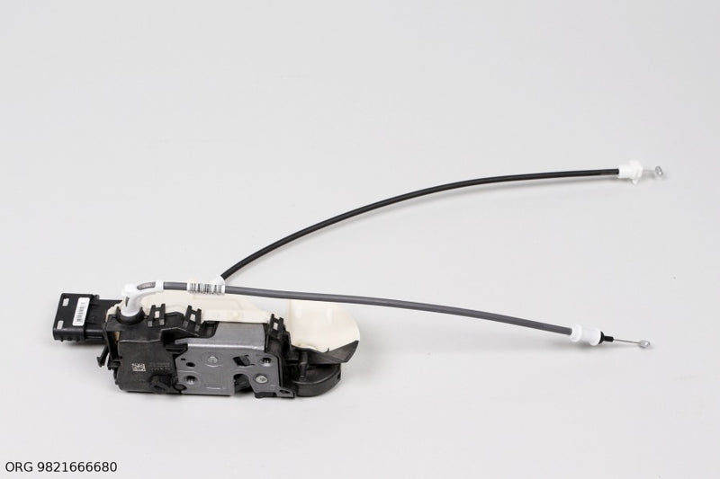 Serrure de porte d’origine PSA Peugeot PARTNER 08- arrière gauche 2D – OEM 9821666680 – vue 1
