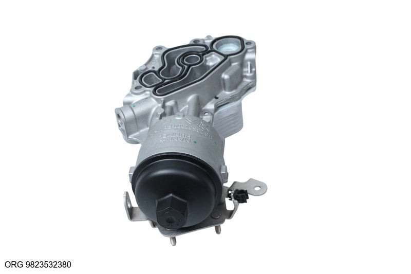 Boîtier de filtre à huile d’origine PSA Citroën/Peugeot 1.5BlueHDi complet – OEM 9823532380 – vue 3