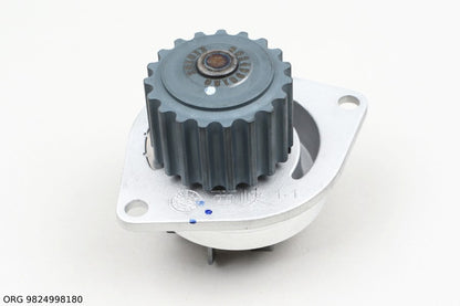 Pompe à eau d’origine PSA Citroën/Peugeot 1.6 16V TU – OEM 9824998180 – vue 2