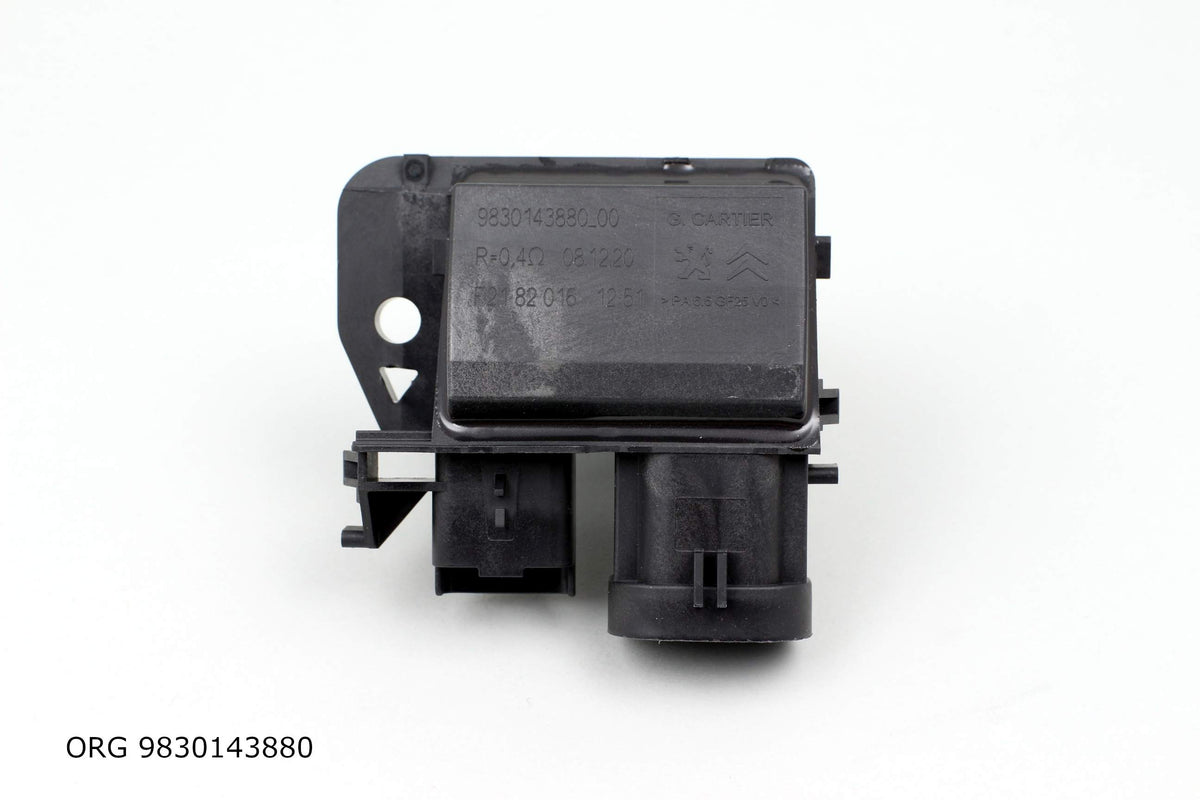 Résistance de ventilateur de radiateur d’origine PSA OPORNICA W.CHŁ C/P PRZEK. 0.4 OB – OEM 9830143880 – vue 3