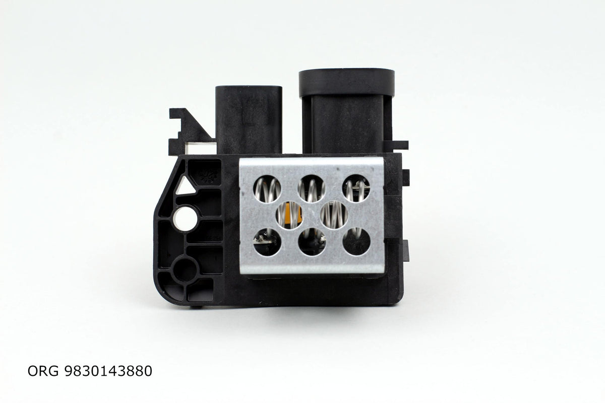 Résistance de ventilateur de radiateur d’origine PSA OPORNICA W.CHŁ C/P PRZEK. 0.4 OB – OEM 9830143880 – vue 4