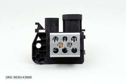 Résistance de ventilateur de radiateur d’origine PSA OPORNICA W.CHŁ C/P PRZEK. 0.4 OB – OEM 9830143880 – vue 4