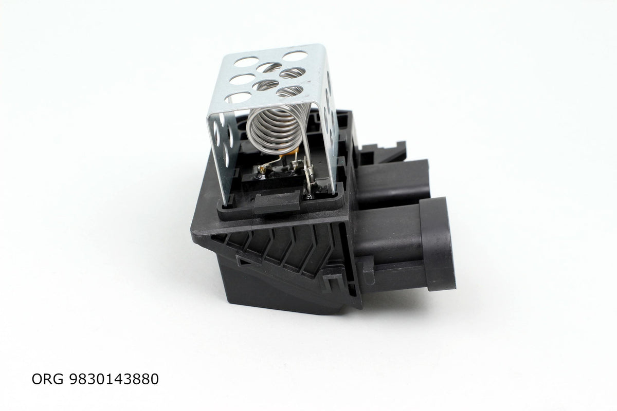 Résistance de ventilateur de radiateur d’origine PSA OPORNICA W.CHŁ C/P PRZEK. 0.4 OB – OEM 9830143880 – vue 5