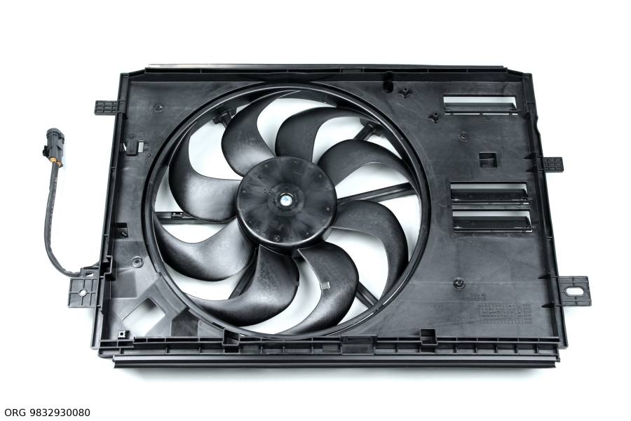 Ventilateur de radiateur d’origine PSA WENTYLATOR CHŁ.C BER 18- Z TUNELEM 140W – OEM 9832930080 – vue 2